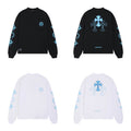 CHROME-HEARTS Men's Long-Sleeve T-shirt Sweatshirt K8018