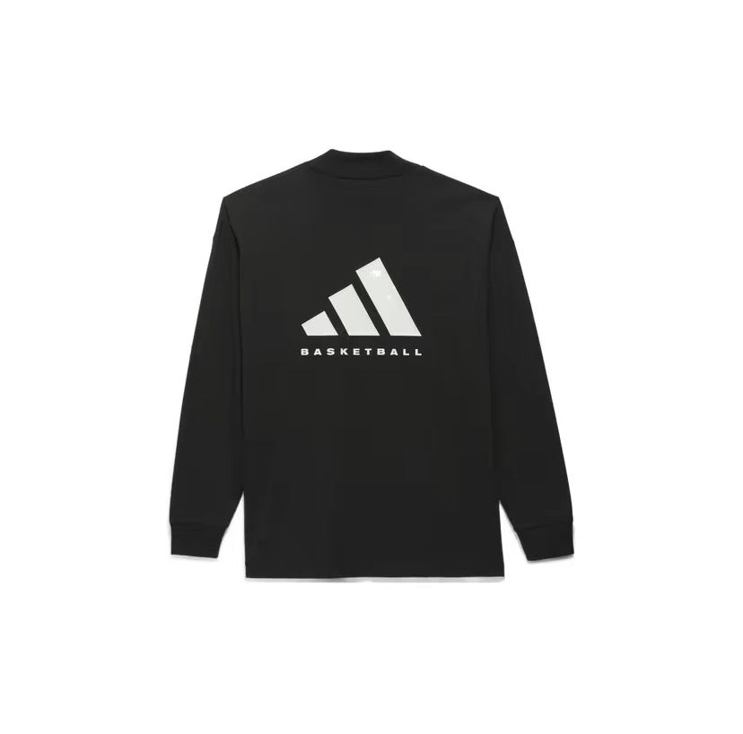 Adidas Basketball Black Long Sleeve