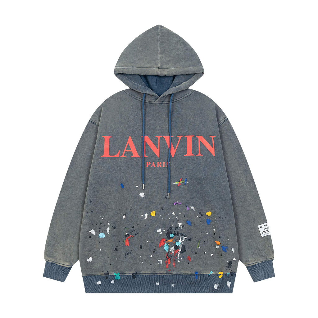 GALLERY DEPT New Hooded Sweatshirt G393