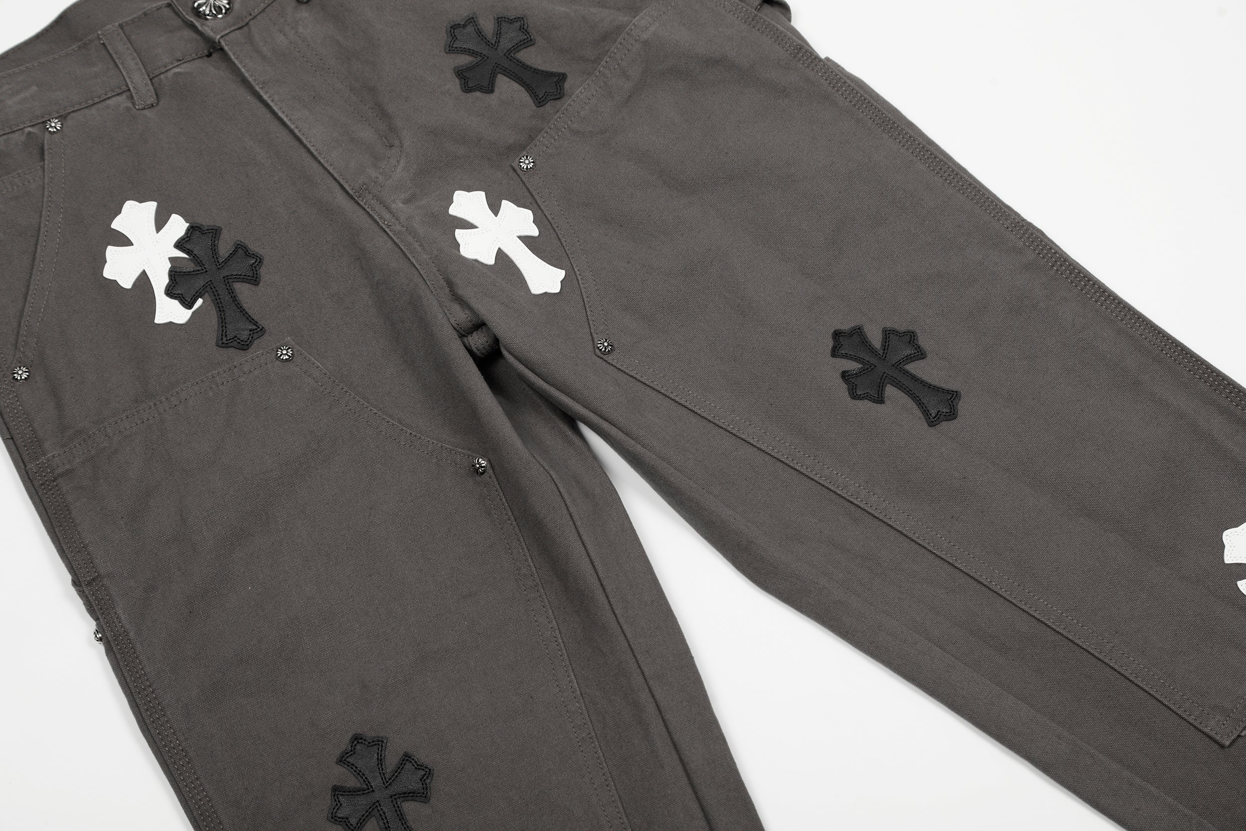 Chrome-Hearts NEW Pants 8165