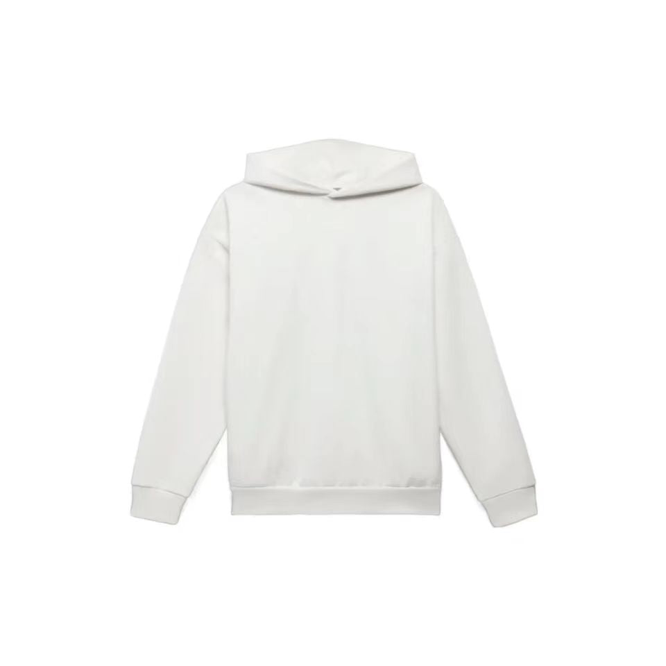 Adidas Basketball White Hoodie