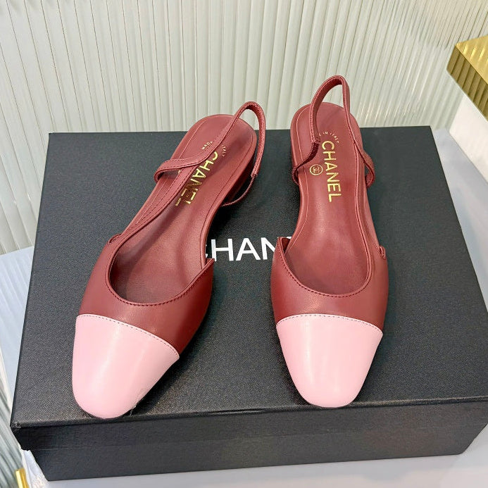 Chanel 2026 Classic Slingback Flats 10mm Sheepskin 781046