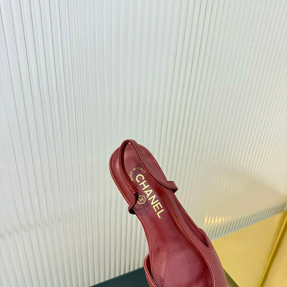 Chanel 2026 Classic Slingback Flats 10mm Sheepskin 781046