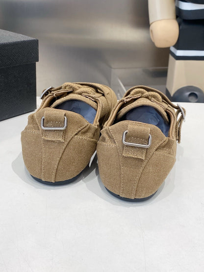 PRA 26S Casual Sneaker Dark Beige Canvas 628552