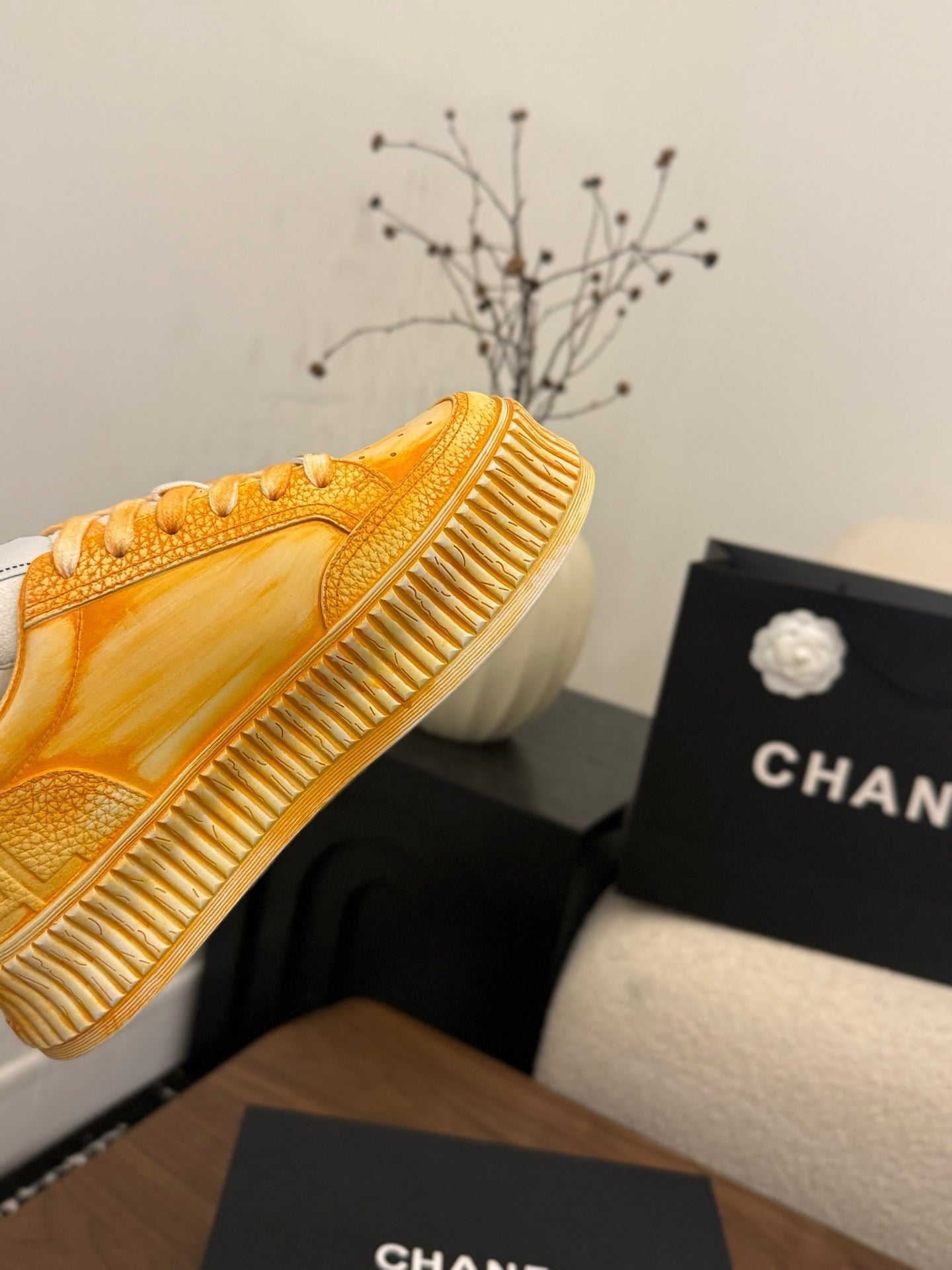 CC 26s Casual Sneaker Sunny Orange Leather 183617