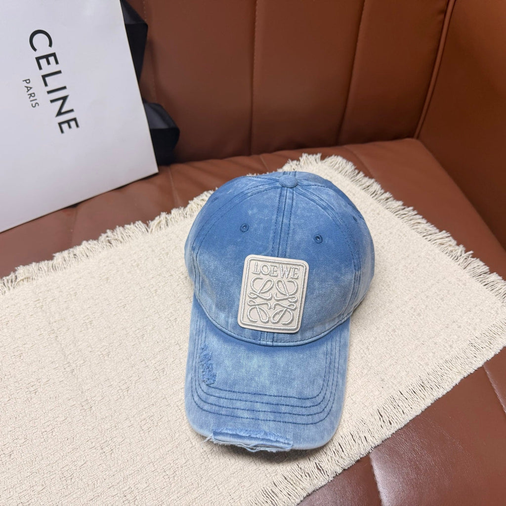 LV Washed Baseball Cap Details Baseball Cap