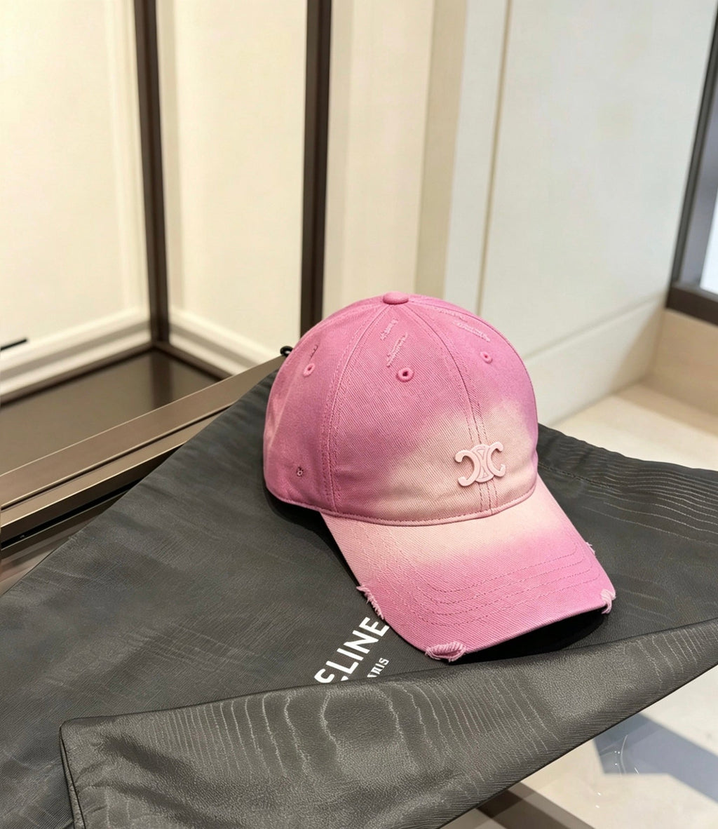 CELINE Vintage Distressed Baseball Cap