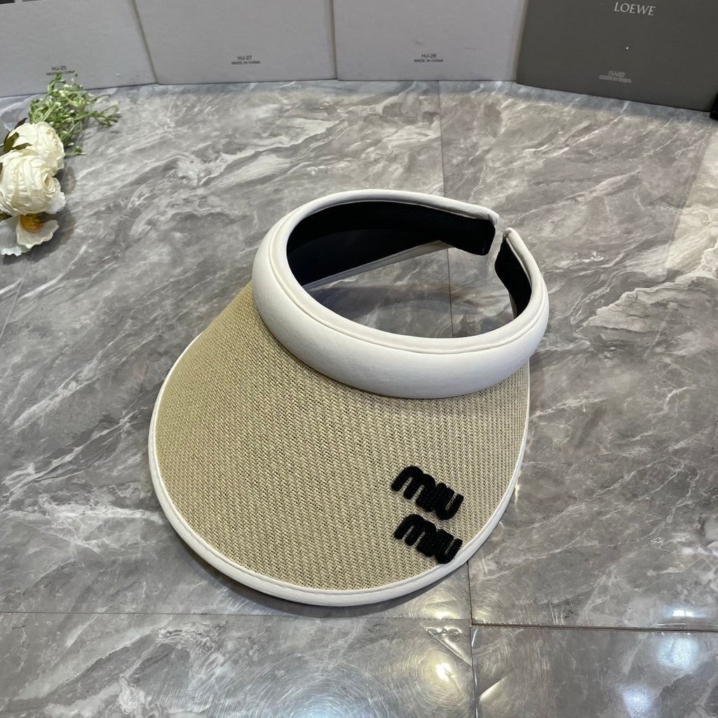 MiuMiu Open-top sun hat